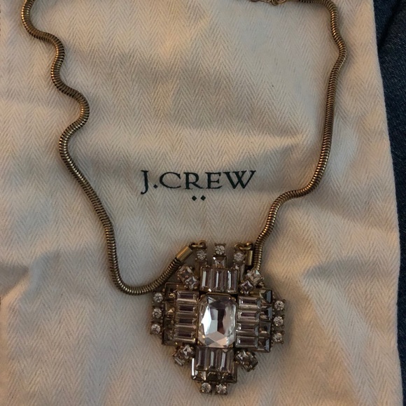 J.Crew Rhinestone Pendant - Picture 1 of 2